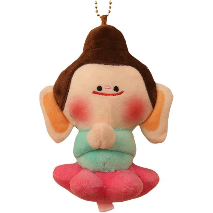 Плюшевая игрушка унисекс LVYEKE Амулет в стиле Дзен Лотос, 15CM EU, Zen Mode[Maitreya Buddha]