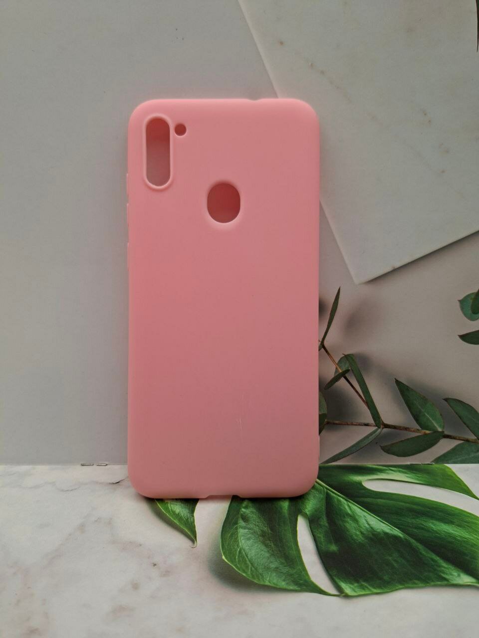 Чехол силиконовый, ударопрочный, для Samsung A11, A115, M11, M115