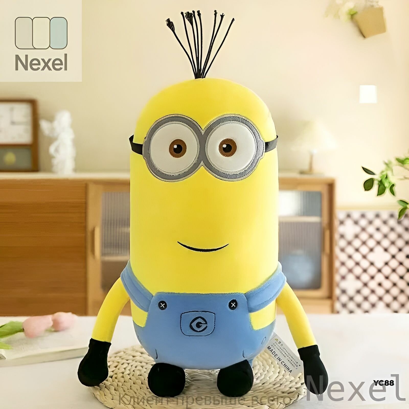 Nexel Мягкая игрушка, плюшевые игрушки миньон гадкий я / minion despicable me plush toys