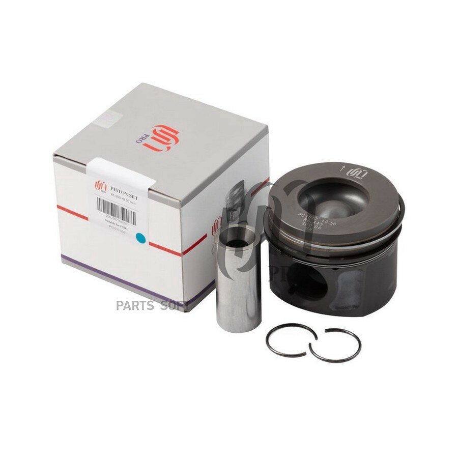 Поршень 0.50 с кольцами Ford QVFAPeugeot 4HU d86.0+0.50 UM UMPRO PC1017050 | цена за 1 шт