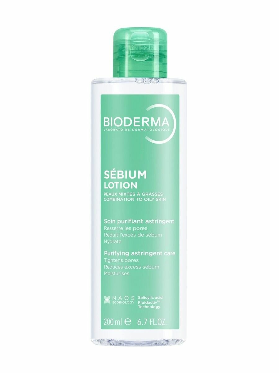 Биодерма Себиум (Bioderma Sebium) Лосьон, 200 мл