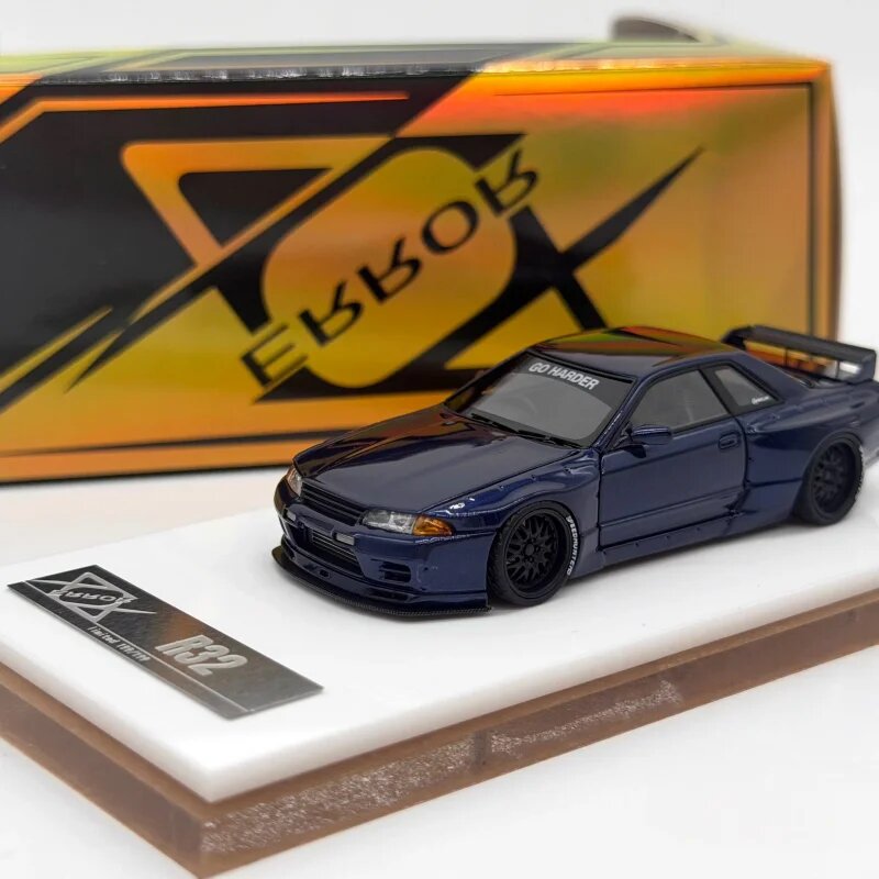 Модель автомобиля Rocket Rabbit R32 в масштабе 1:64, литая из смолы, для взрослых, декоративный предмет, подарок на день рождения для детей
