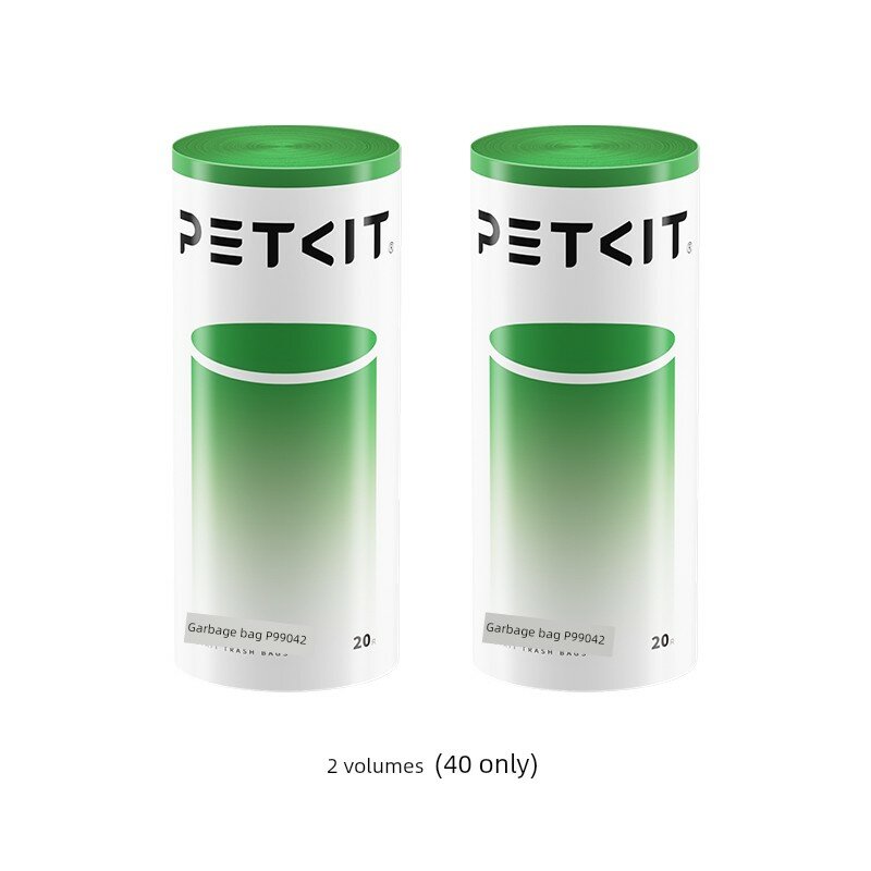 Сумки для уборки кошачьего лотка Petkit Max Series 2 рулона - Совместимость с лотком Max, удобная уборка отходов для