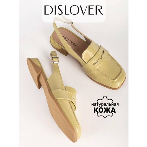 фото Босоножки dislover, размер 41, зеленый
