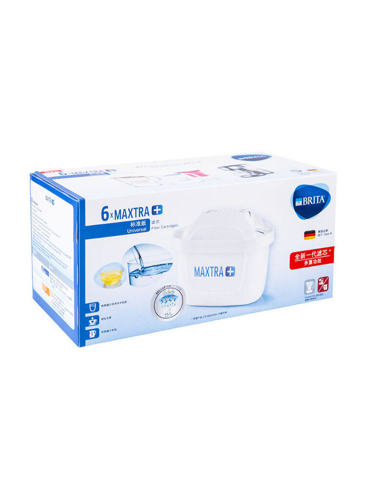 Фильтр для воды BRITA Maxtra+, 6 шт в упаковке, произведено в 2025 году для чайника и крана