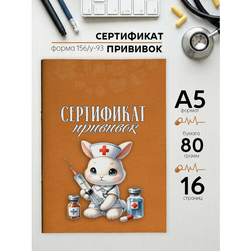 фото Прививочный сертификат а5 фотокнига34