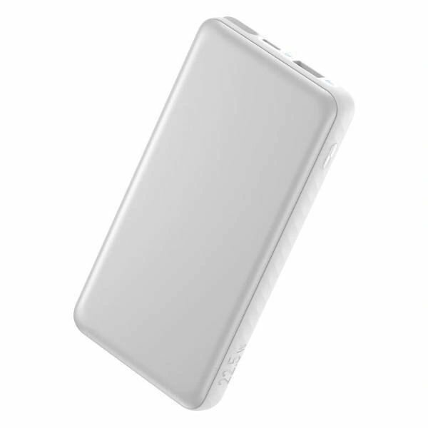Внешний аккумулятор Anker Zolo 10K Mah 22.5W Built-In USB-C Cable, белый — фото 1