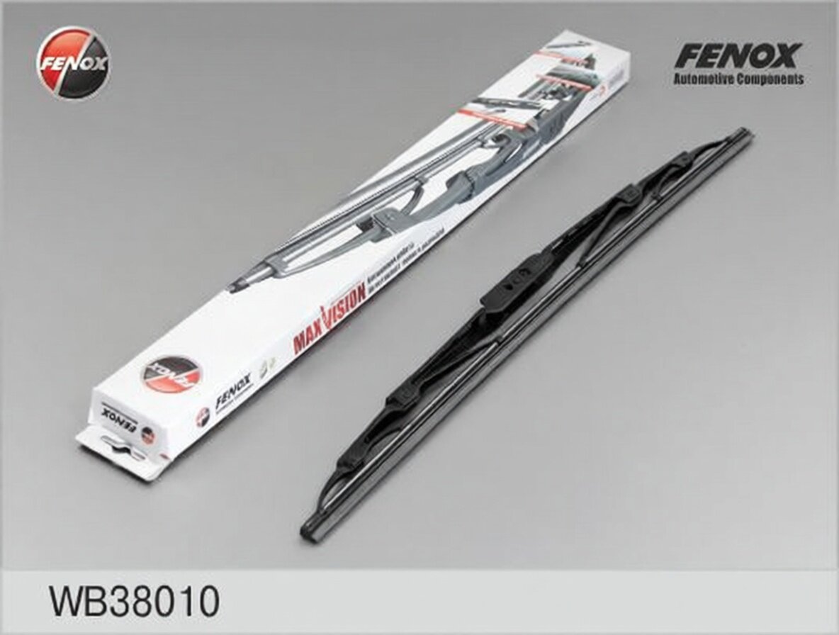 Щетка стеклоочистителя под крюк 380 мм (15") каркасная WB38010 FENOX арт. WB38010