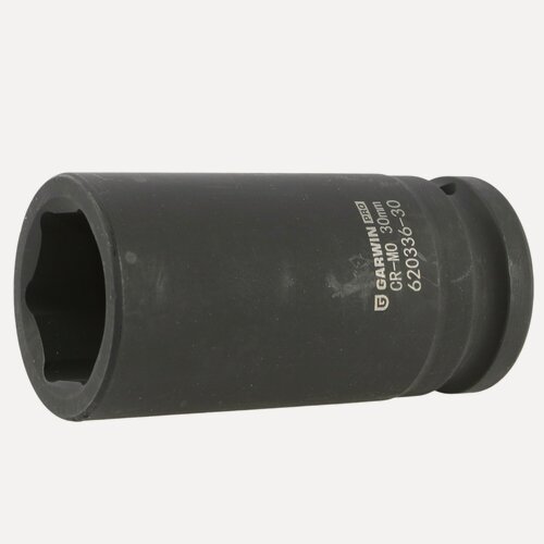 Изображение товара GARWIN PRO 620336-30 Головка, 3/4", 30 мм, торцевая, 6-гранная, ударная, глубокая