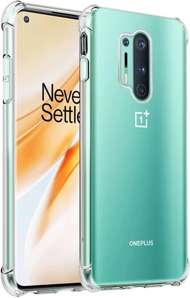 Чехол для OnePlus 8 Pro силиконовый чехол прозрачный