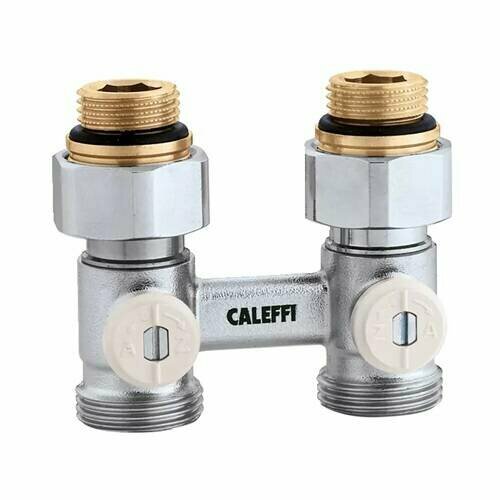 Узел нижнего подключения прямой Caleffi 3010 - 3/4" x 1/2" (для двухтрубных систем)