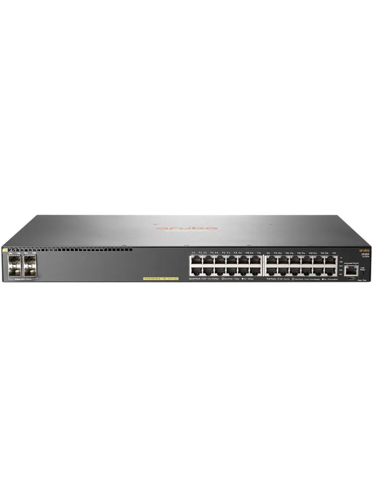 Коммутатор HPE Aruba 2930F JL255A 24G 4SFP+ 24PoE+ 370W