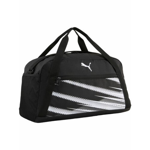фото Сумка спортивная puma, 29 л, 49х24х25 см, черный, белый