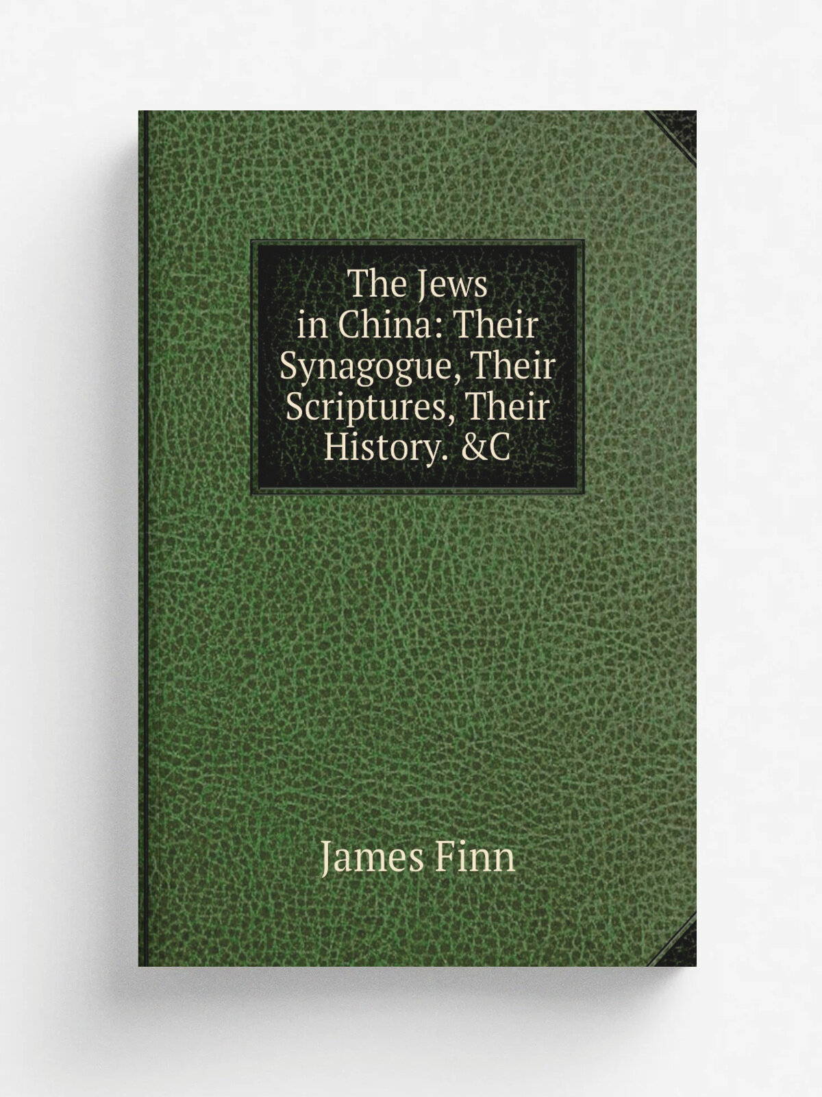 The Jews in China: Their Synagogue, Their Scriptures, Their History. &C