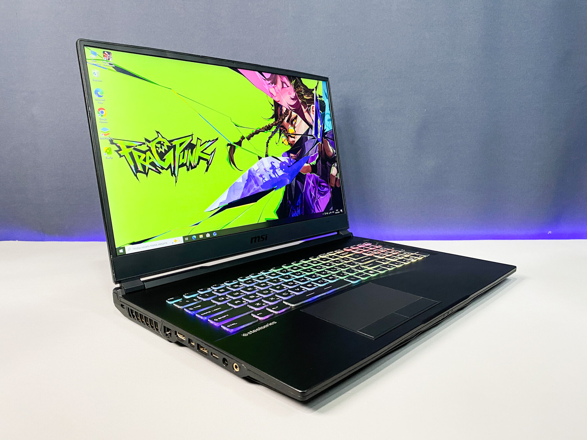 Игровой Ноутбук Msi Leopard 17.3"144Hz/Intel Core i7-9750H 6/12*2.60-4.50GHz/RTX 2060-6Gb/12Gb/SSD256Gb