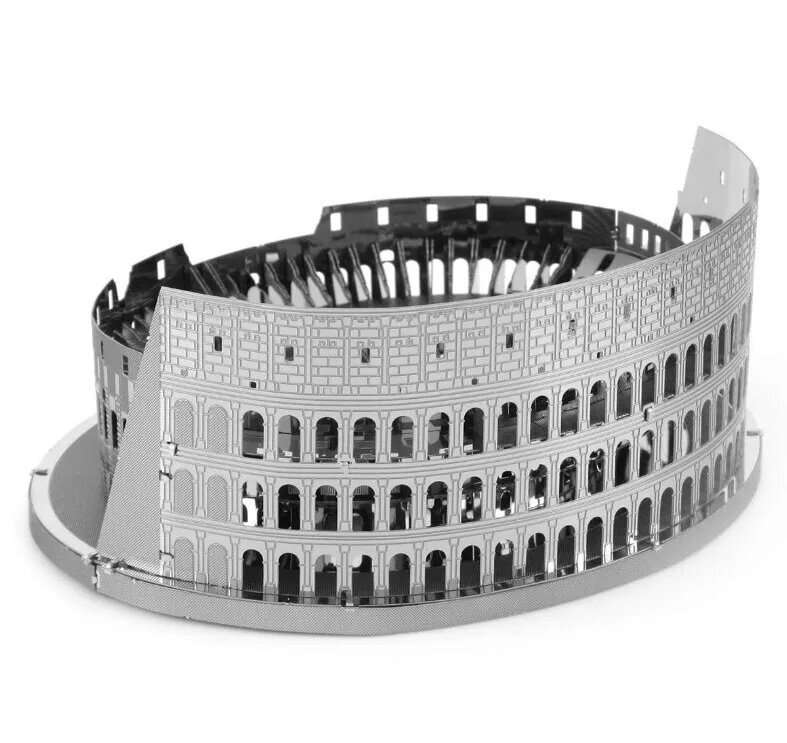 Конструктор металлический 3D Metal Model Руины Римского Колизея — фото 1