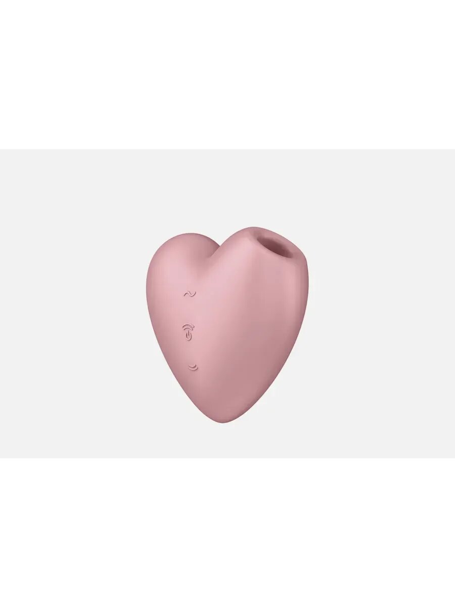 #Satisfyer Cutie Heart Pink Вакуумный cтимулятoр 1шт#