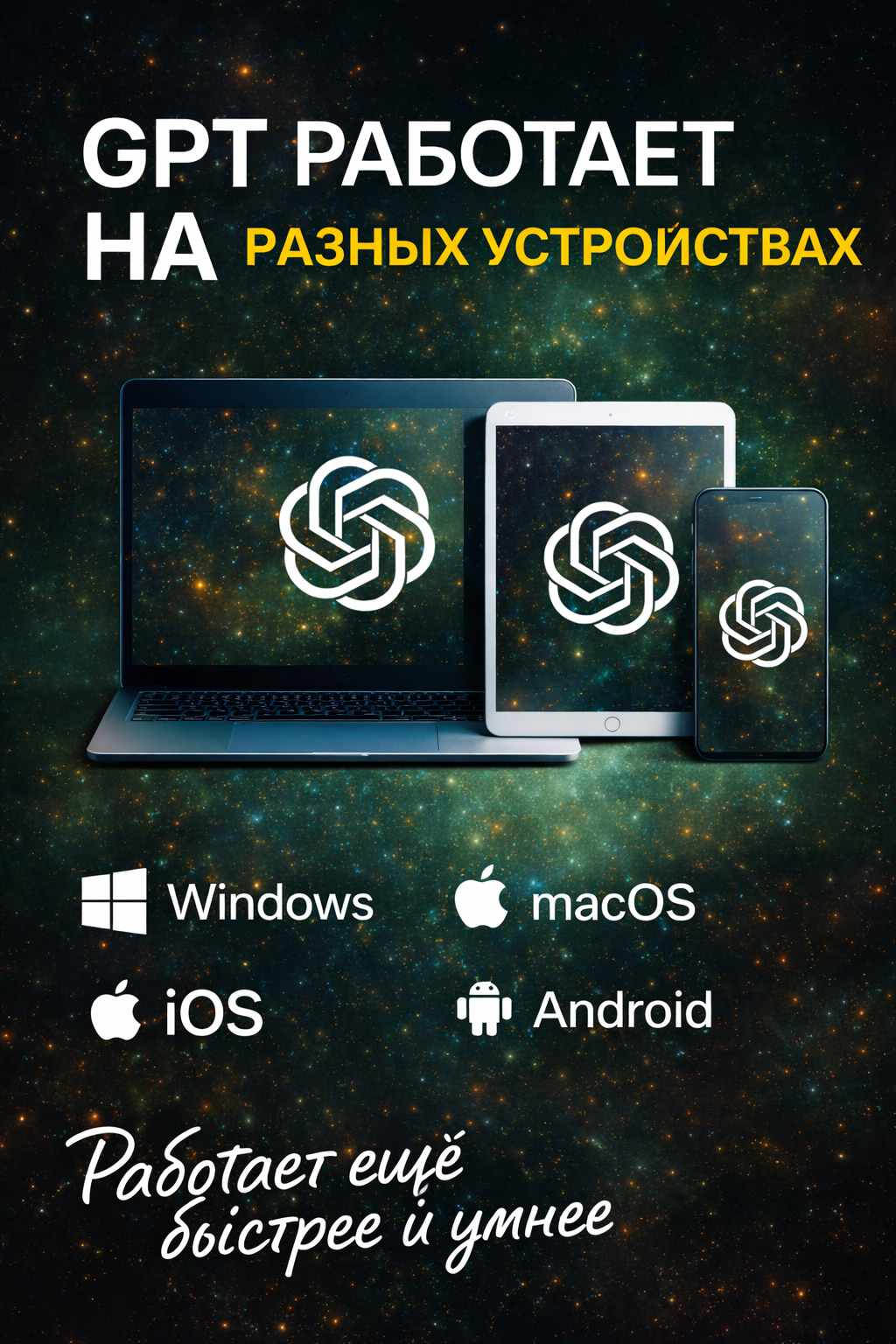 GPT Plus • GPT-5.2 • SORA 2 • DALL·E • CODEX • 1 месяц лучший ИИ на рынке — фото 1