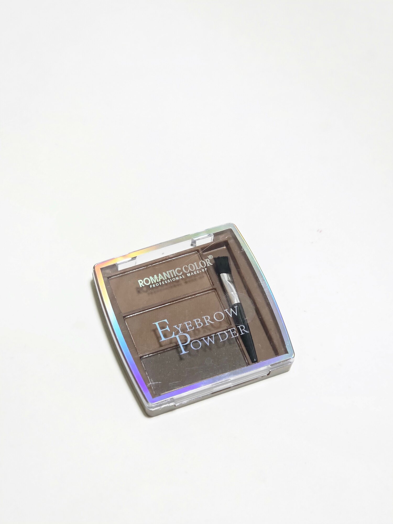 Тени для бровей "Mocaallure", стойкие, мягкая текстура, в комплекте кисточка