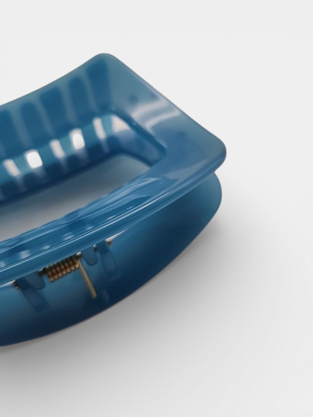 Крабик для волос "Квадрат", высококачественный пластик, для девушек — фото 1