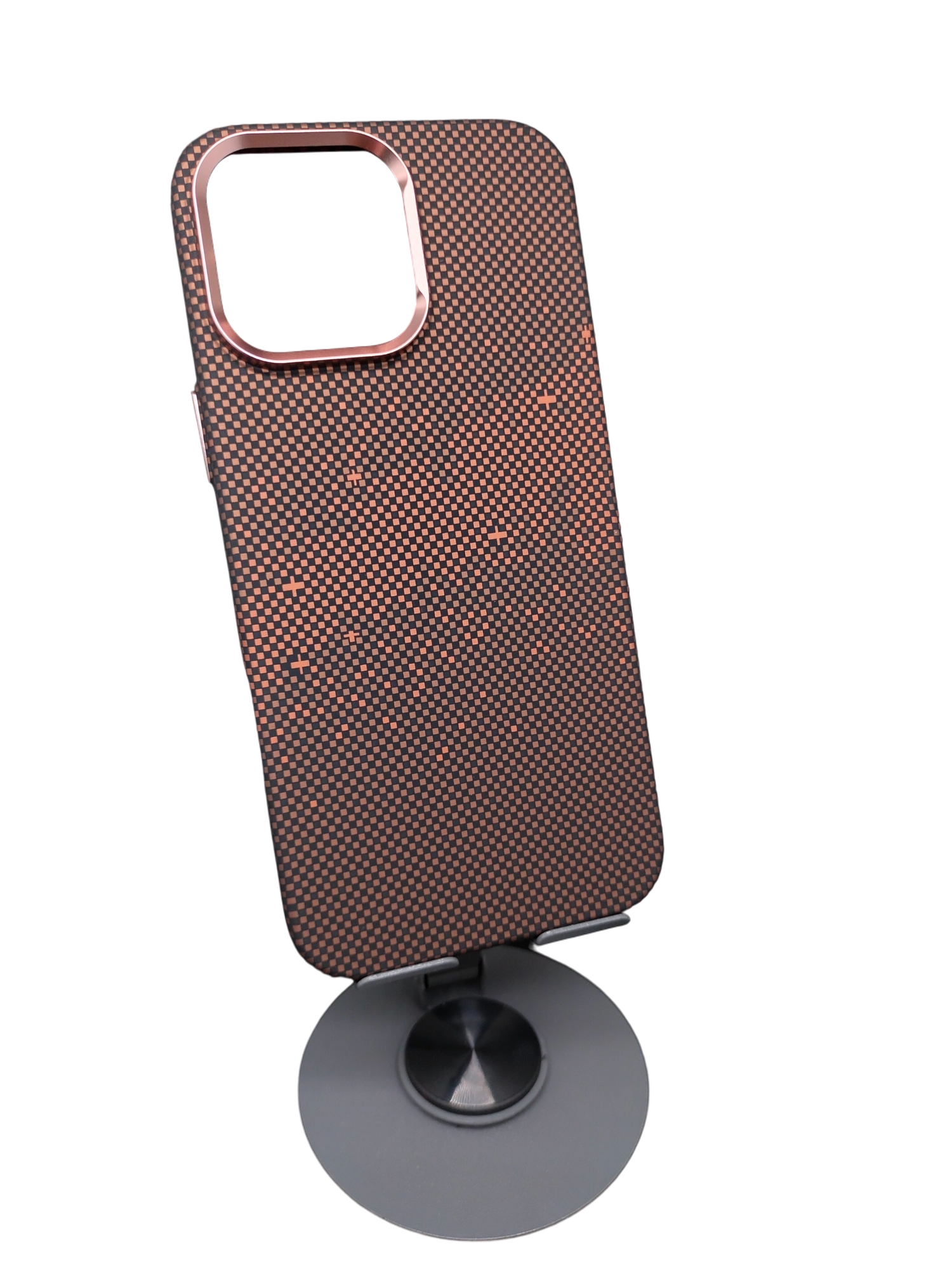 Чехол для iPhone 16 Pro с MagSafe, с имитацией карбонового волокна, LUXO