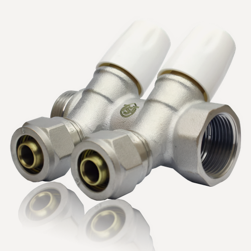 Изображение товара Коллектор TST регулир. вентилями и цангами 3/4x16x2 выходами