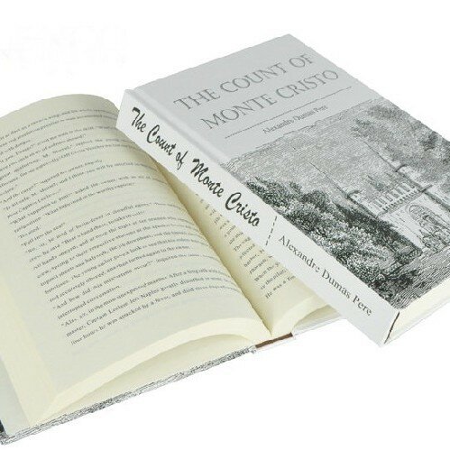 Декоративная книга 25x17x3см белый текстовый стиль интерьер офиса