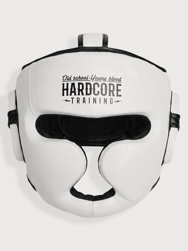 Изображение товара Боксерский шлем классический Hardcore Training Base White PU M