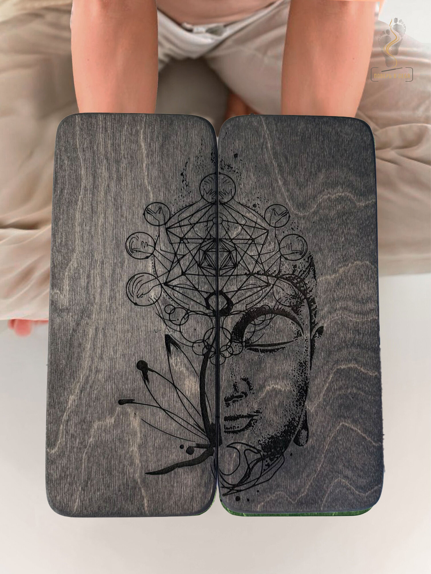 Доска Садху для начинающих, гвозди для ног — фото 1