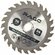 Диск пильный по дереву универсальный 254 мм с переходными кольцами 25.4, 20 и 16...