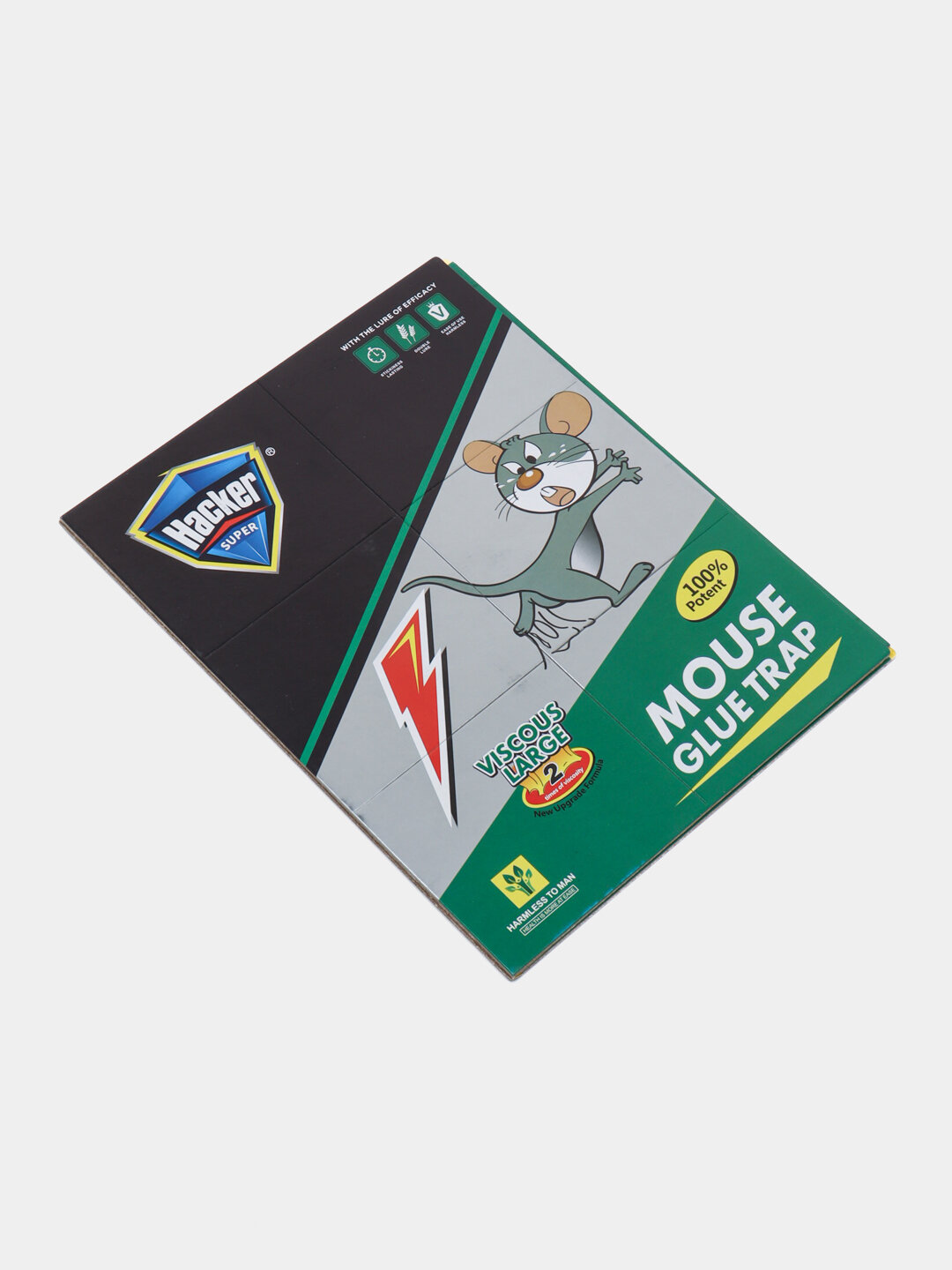 Мышеловка HACKER "Mouse Glue Trap", клейкая, для крыс и мышей — фото 1