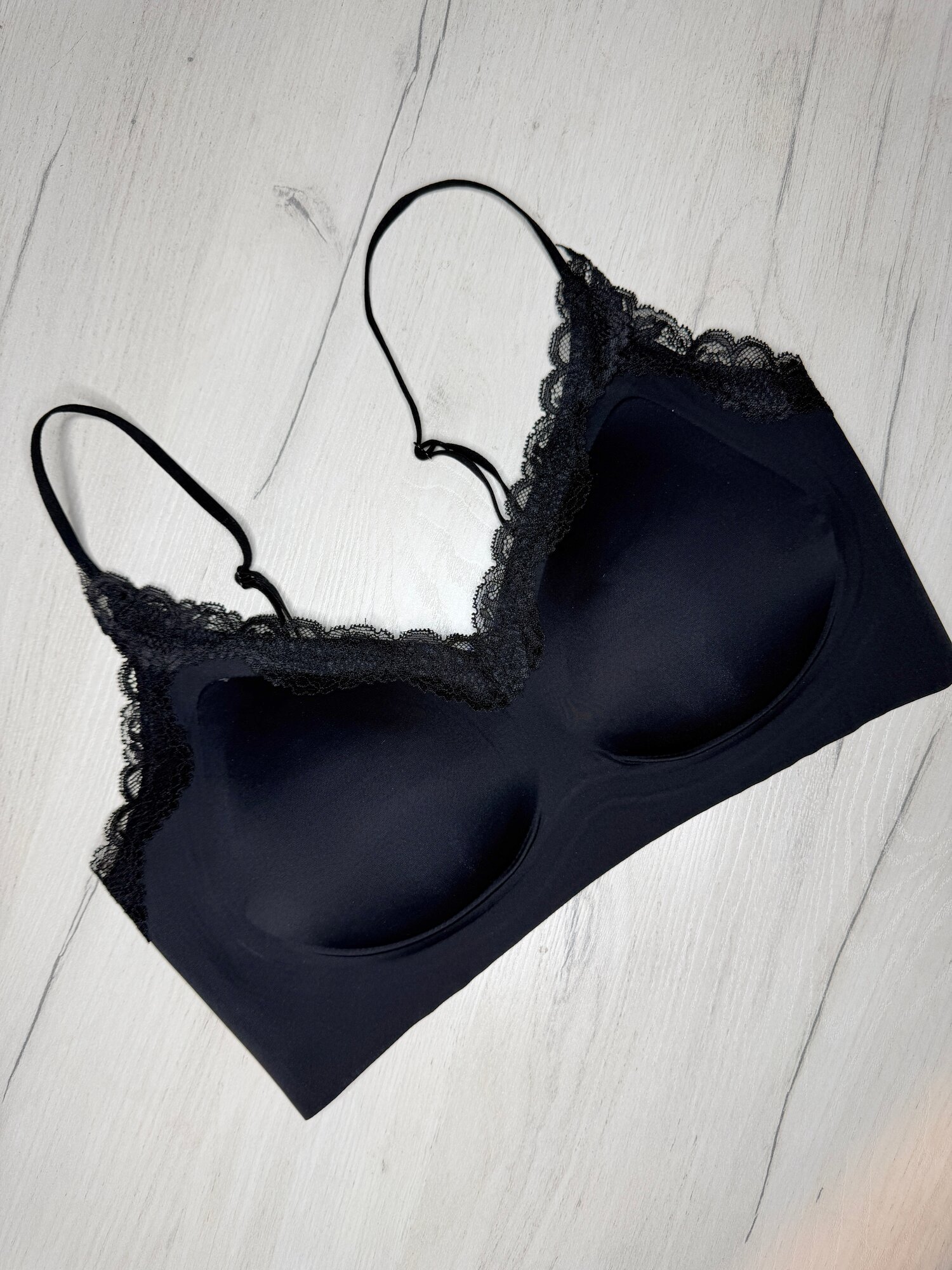 Бюстгальтер черный, серый