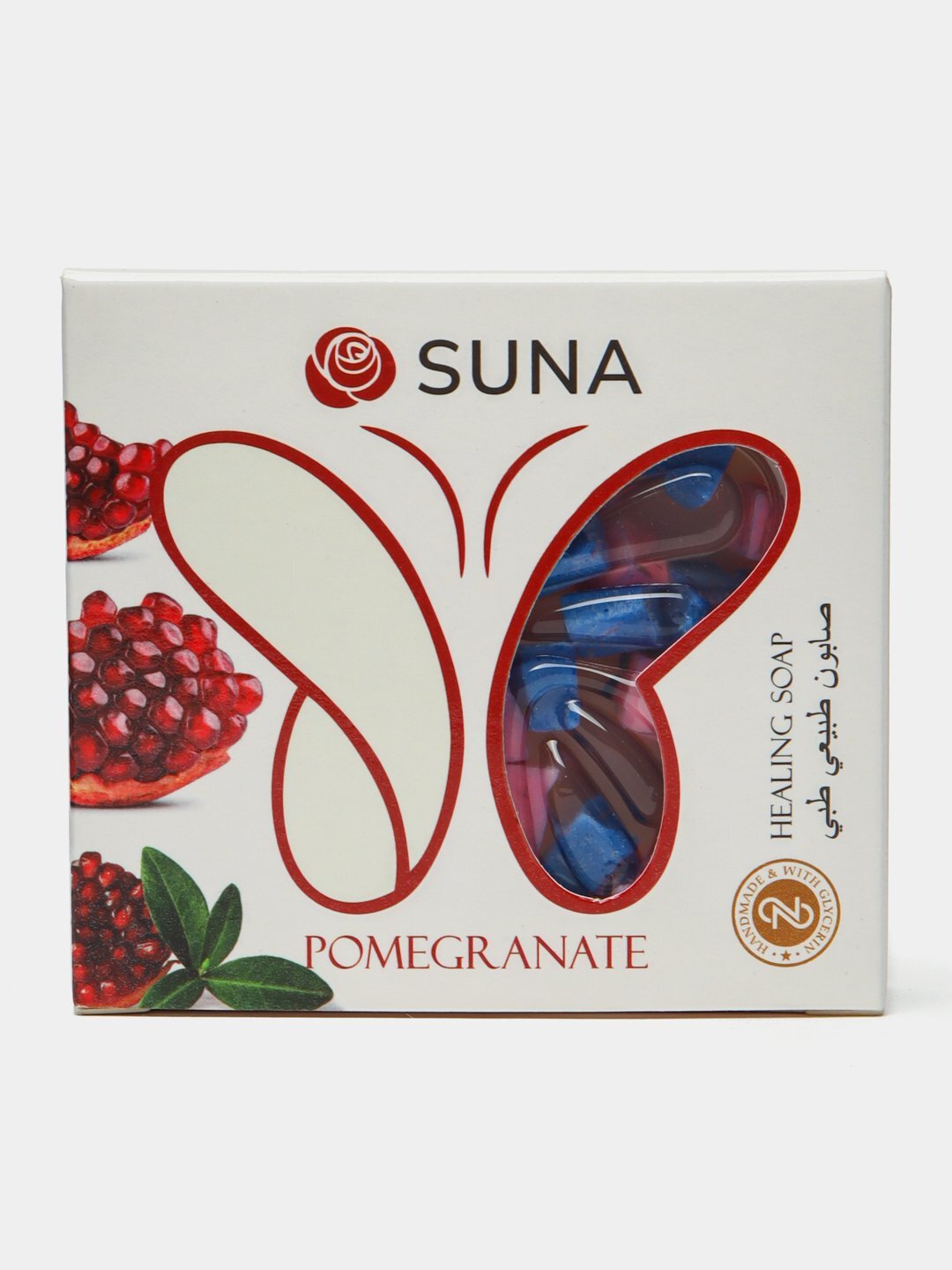 Мыло для лица и тела Suna, косметическое, антибактериальное, натуральное, гипоаллергенное