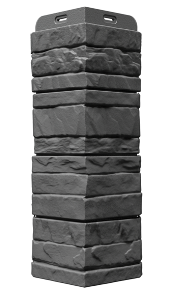 Docke Алтай Графит угол наружный (3 уп. / 27 шт.) для фасадных панелей