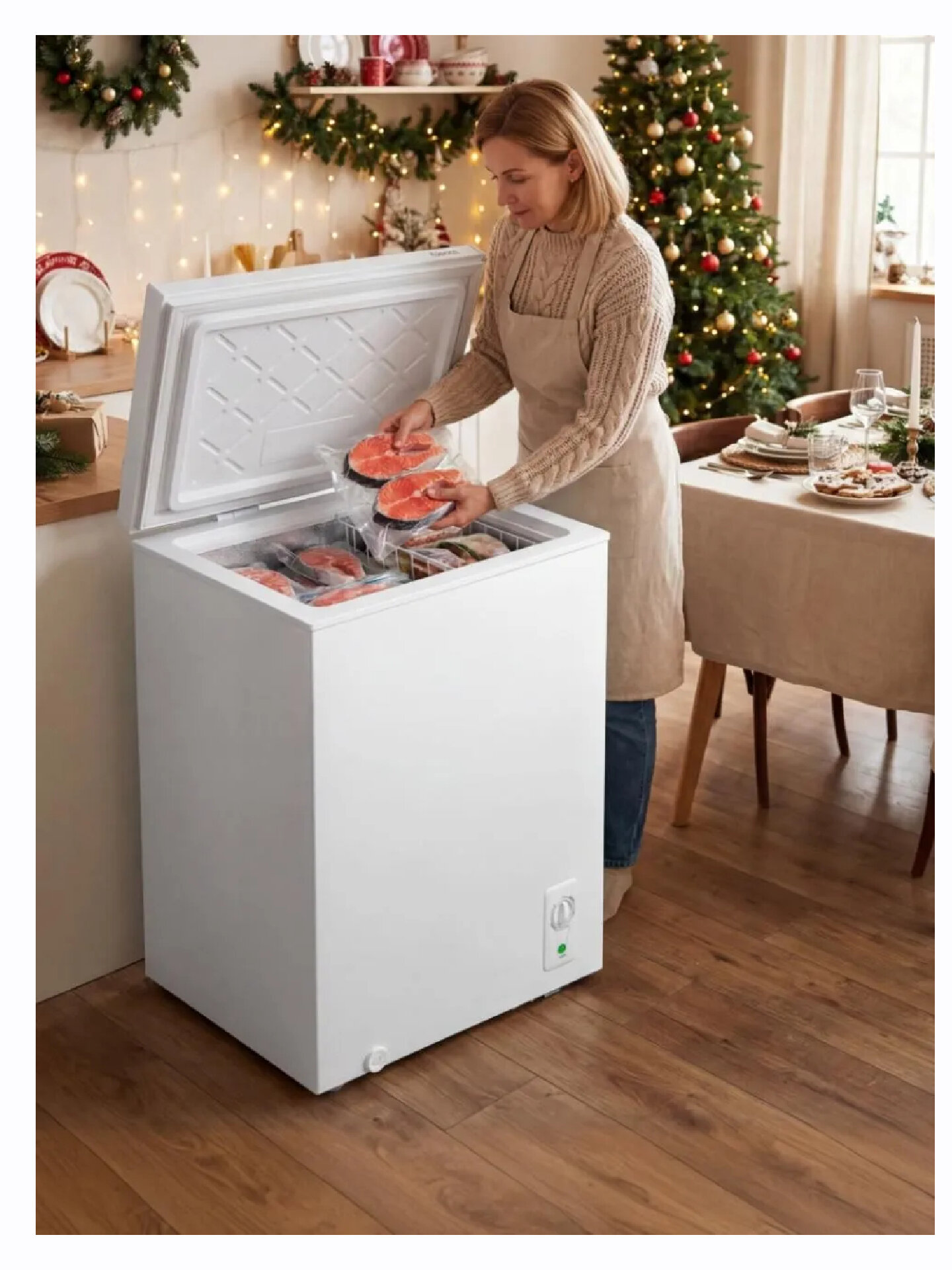 Морозильный ларь Бирюса 165KX белый, 143л — фото 1