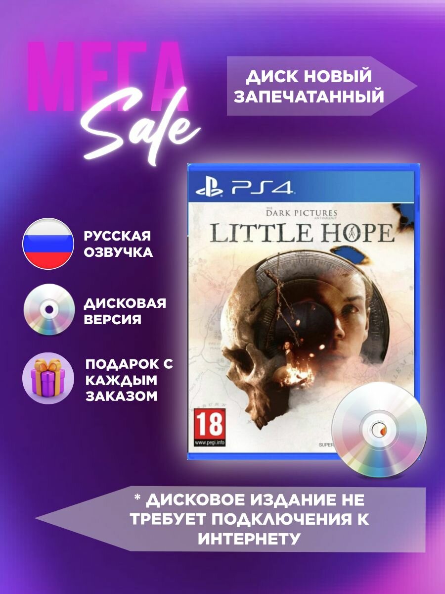 PS4 игра The Dark Pictures: Little Hope