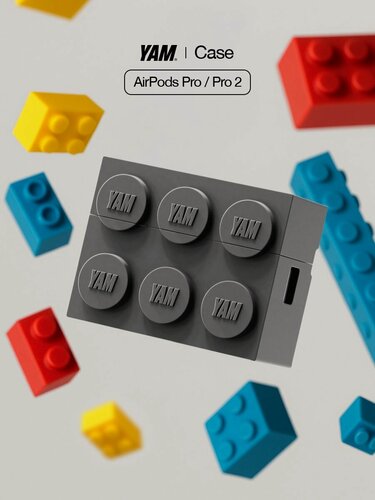 Изображение товара Чехол для наушников Apple AirPods Pro, Pro 2, Конструктор Yam