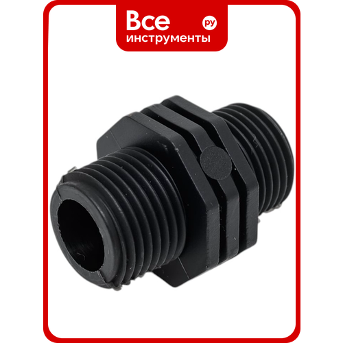 фото Ниппель пластиковый masterprof 1/2" н/н дс.071912