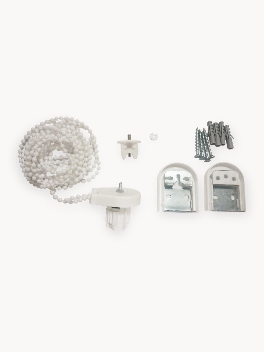 Комплект крепления для рулонных штор Стандарт / Механизм управления для рулонной шторы