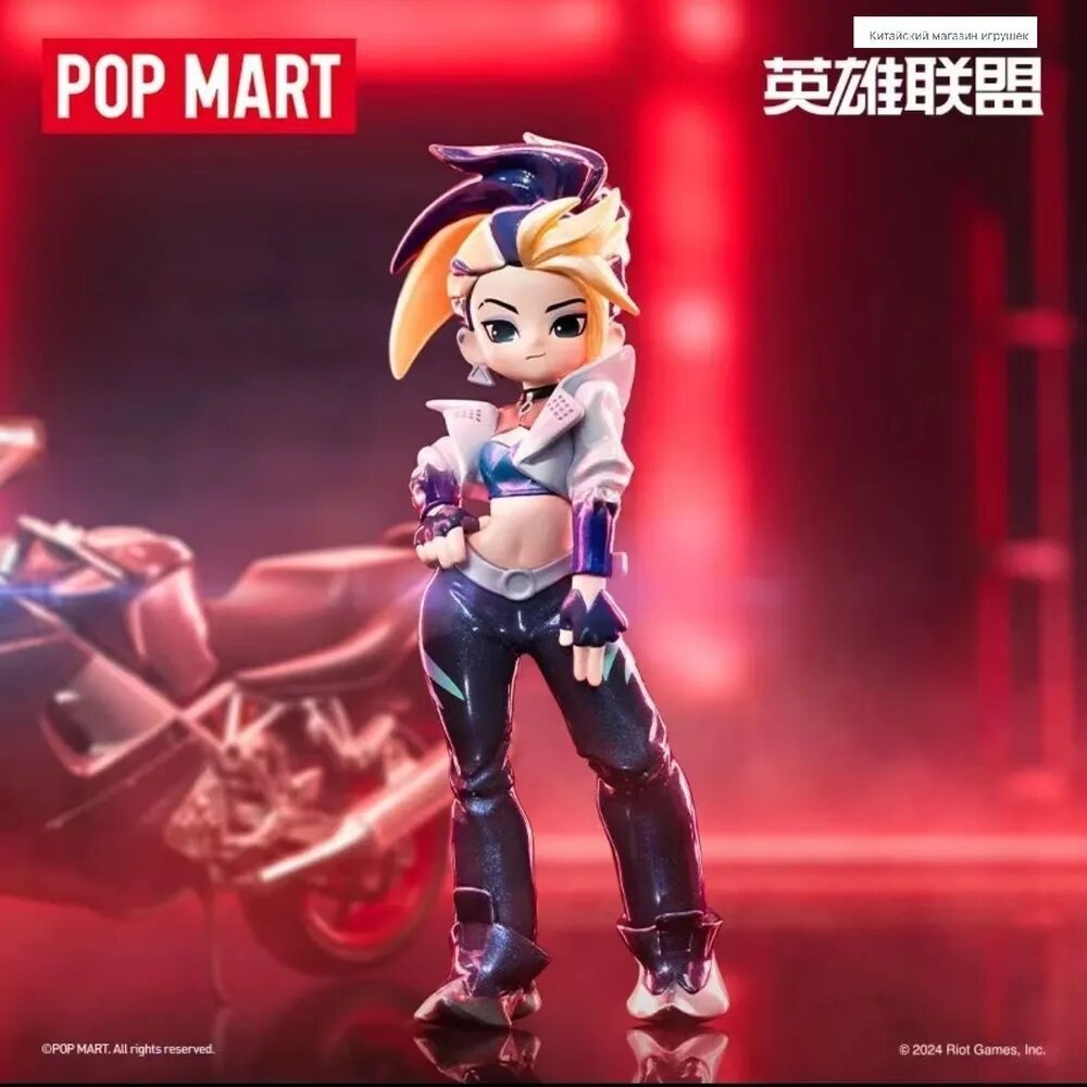 Фигурка POP MART League of Legends K/DA ALL OUT Akali