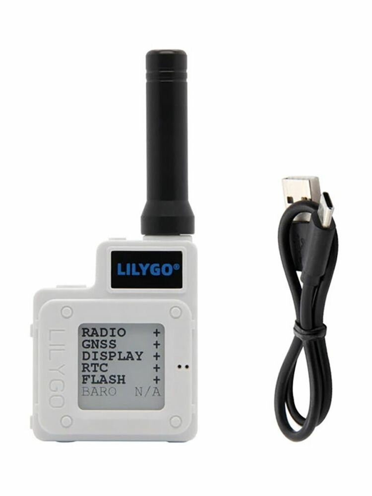 Модуль связи LILYGO TTGO Meshtastic T-Echo LoRa 868 МГц BME280 SX1262, белый корпус