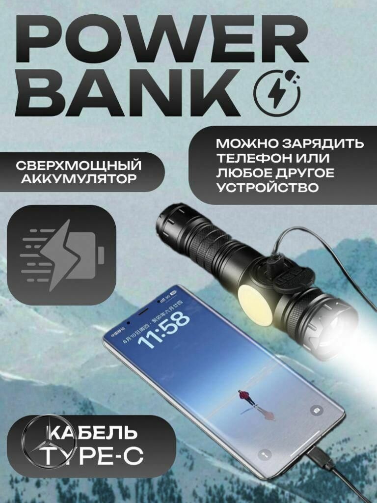 Фонарь-прожектор — фото 1