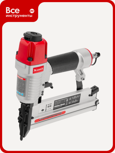 Изображение товара Пневматический нейлер-степлер с регулировкой глубины MATRIX 2 в 1 57428, резиновая