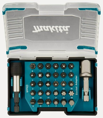 Изображение товара Набор насадок Makita, 32 штуки, D-65084