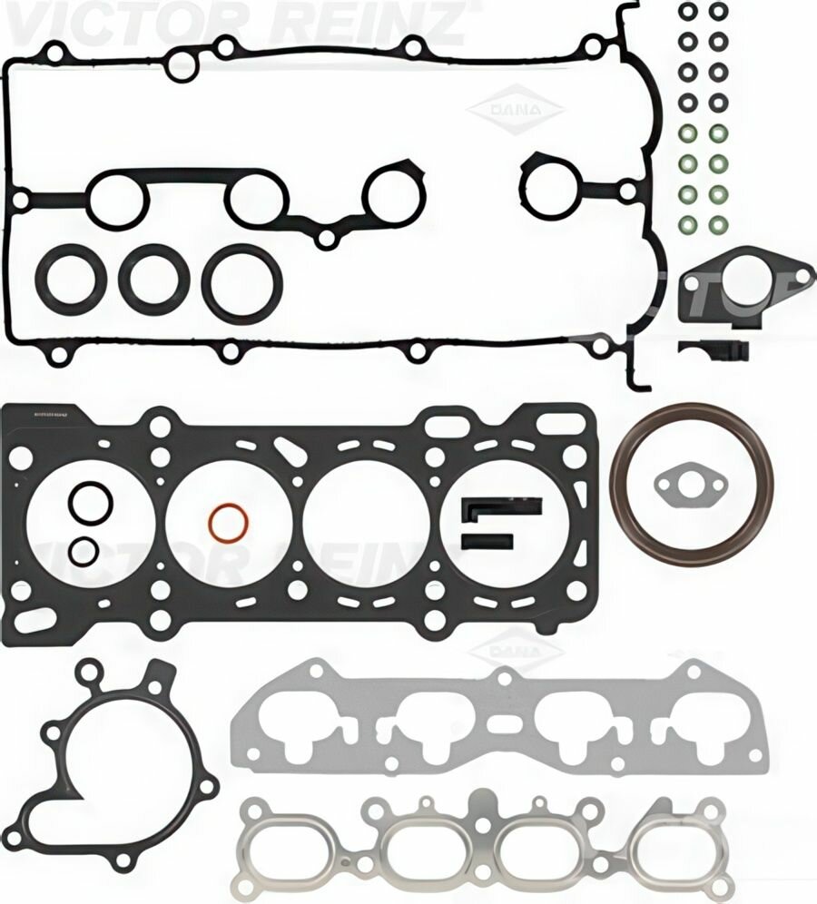 Прокладки двигателя, комплект для Форд Проб 2 1993-1998, Мазда 626 3 1991-1995, 4 1991-1997 арт 015291002