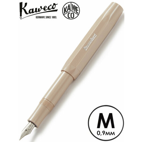 фото Перьевая ручка kaweco skyline sport macchiato m (10001165) 0.9 мм, кофейный корпус
