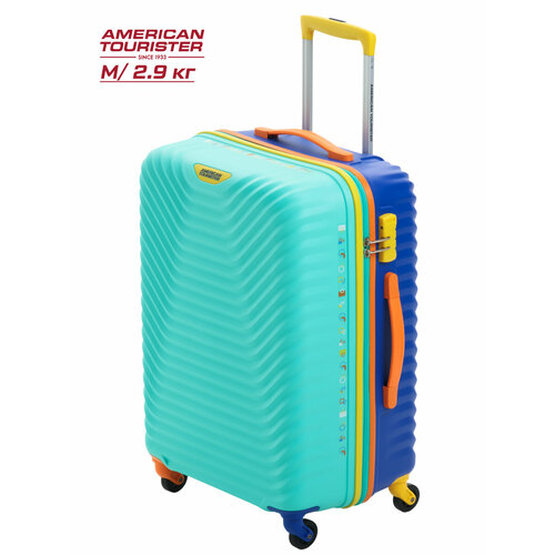 Чемодан American Tourister, 82 л, размер M, мультиколор