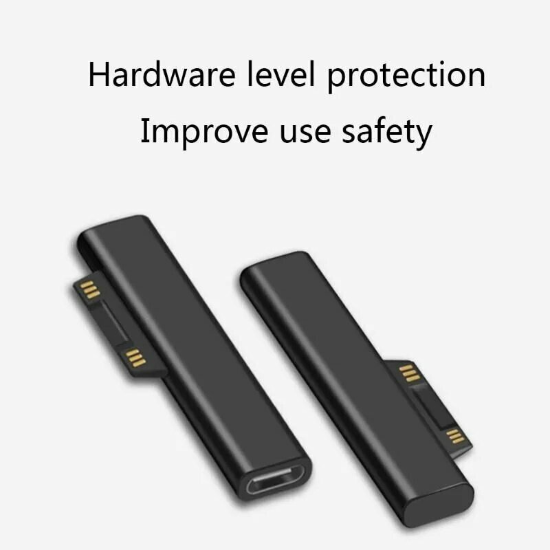 Удлинитель кабеля, Удлинитель для зарядки устройств Microsoft через разъем USB C PD, компактный адаптер — фото 1