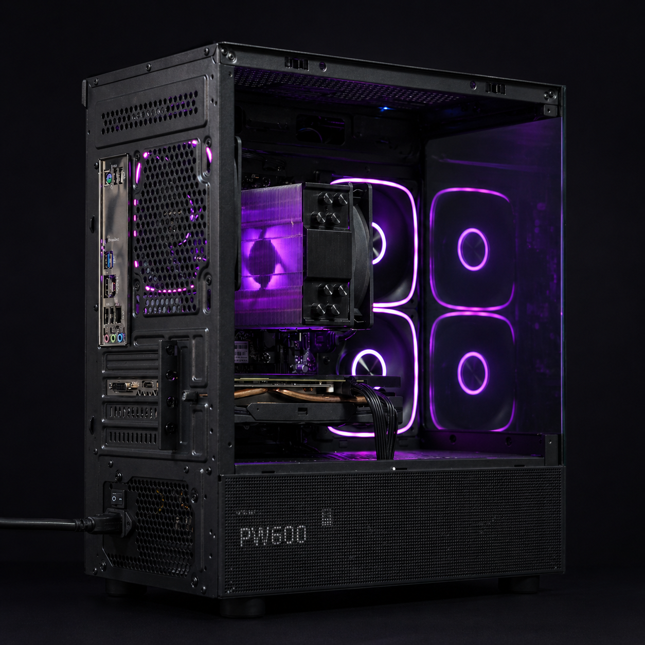 Игровой компьютер Ryzen 5 7500F, RTX 2060 Super 8GB, SSD 512GB 