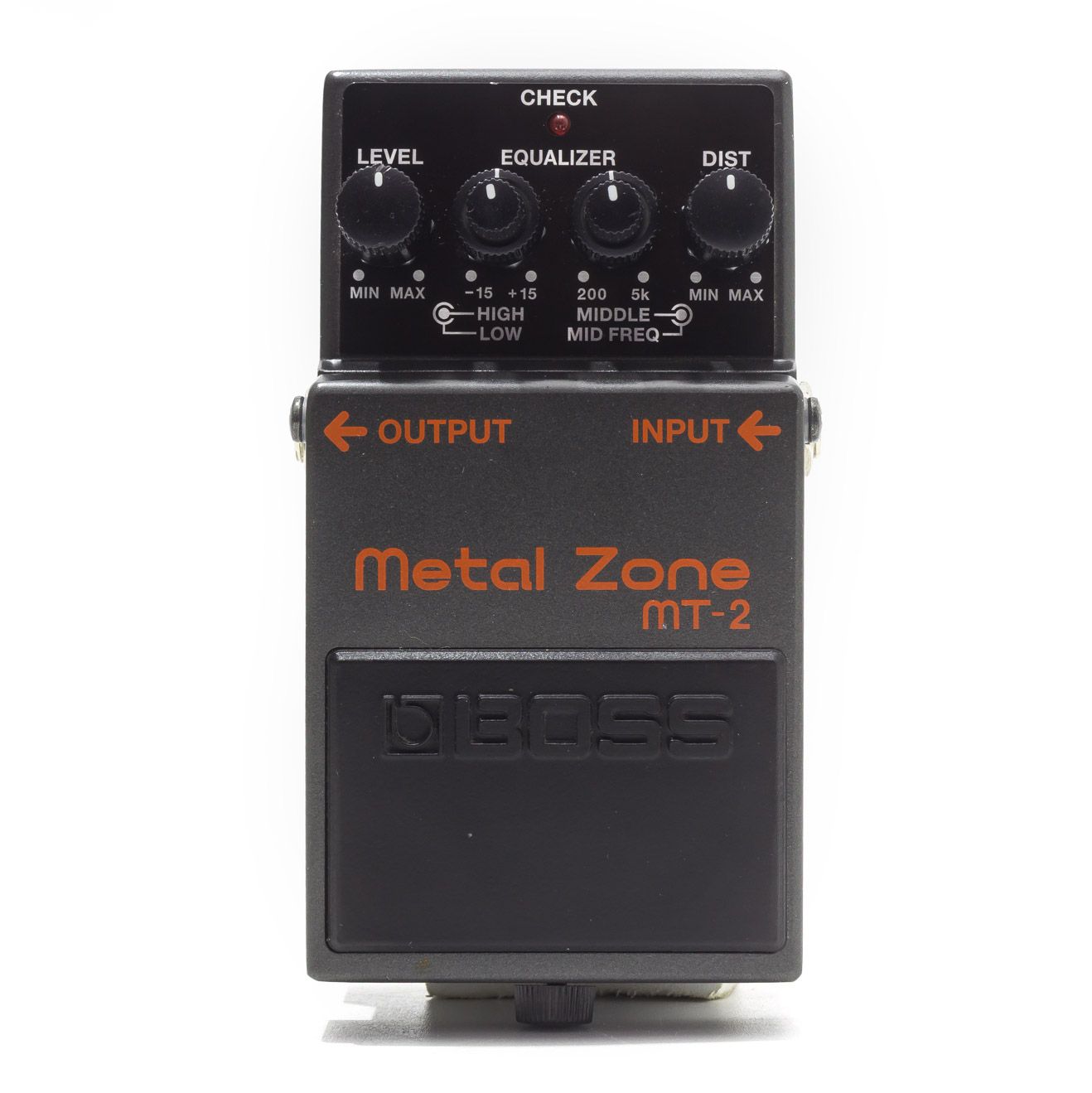 Boss MT-2 Metal Zone Distortion (Дисконтный товар. Возможны мелкие царапины и потёртости на корпусе)